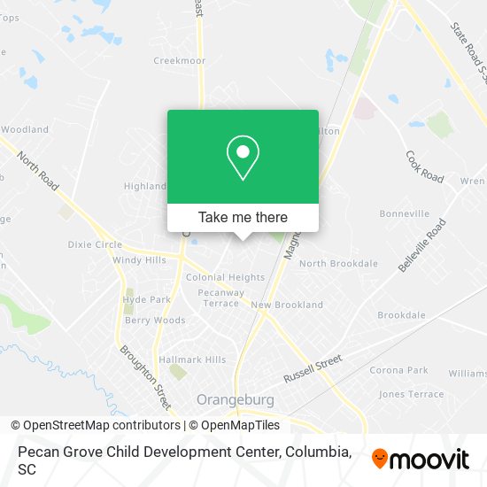 Pecan Grove Child Development Center map