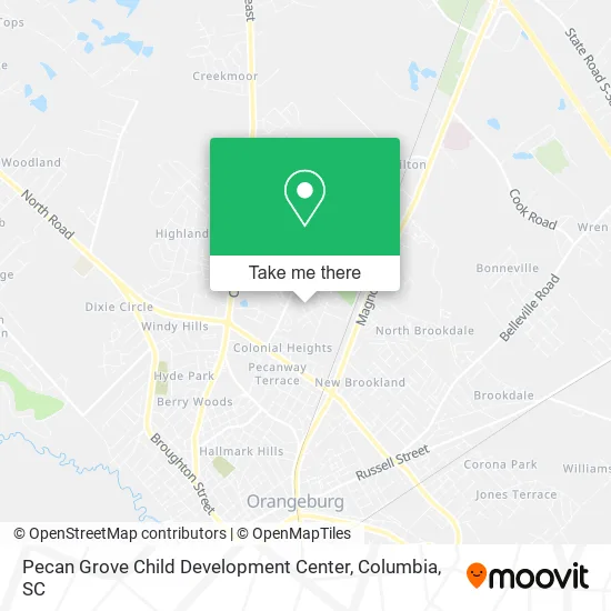 Pecan Grove Child Development Center map