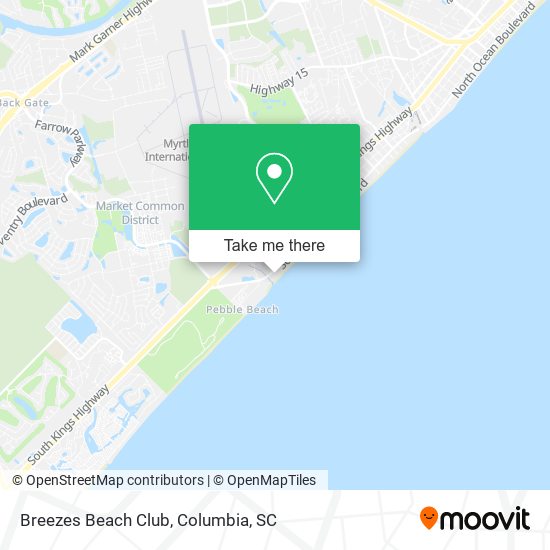 Breezes Beach Club map