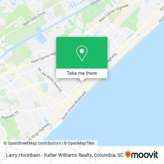 Larry Horinbein - Keller Williams Realty map