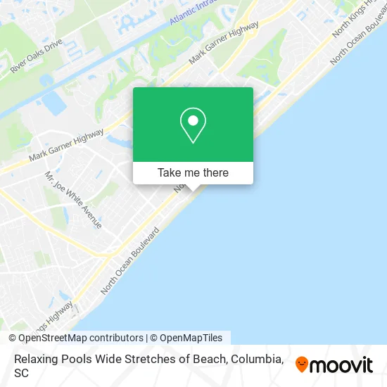 Relaxing Pools Wide Stretches of Beach map