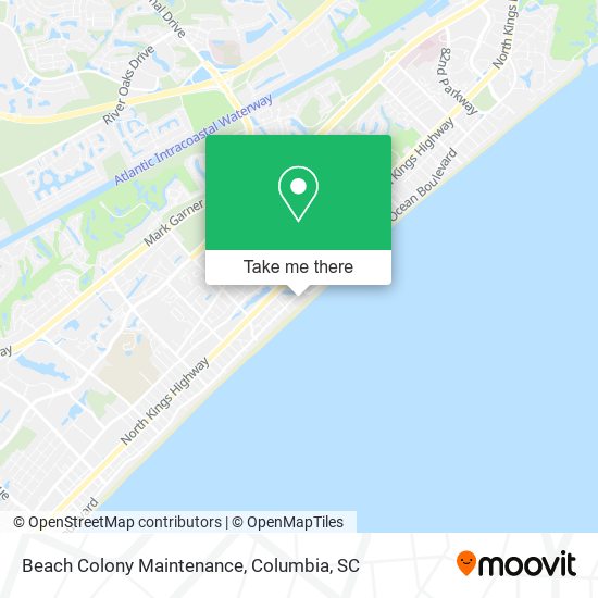 Beach Colony Maintenance map