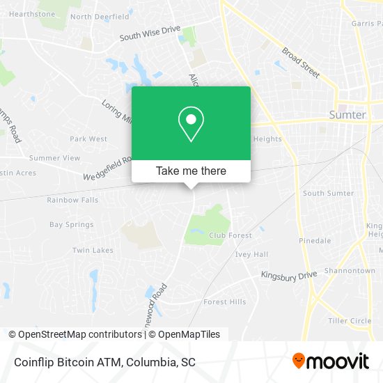 Coinflip Bitcoin ATM map