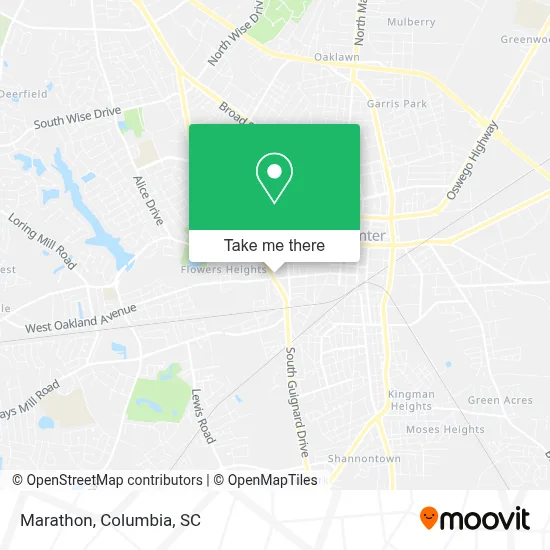 Marathon map