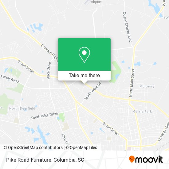 Mapa de Pike Road Furniture