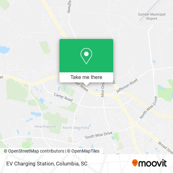 Mapa de EV Charging Station