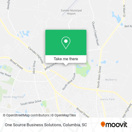 One Source Business Solutions map