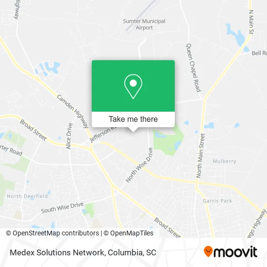 Medex Solutions Network map