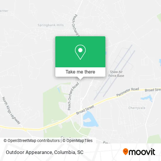 Mapa de Outdoor Appearance