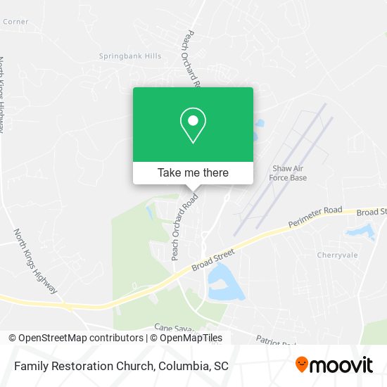 Family Restoration Church map