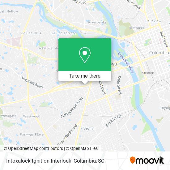 Intoxalock Ignition Interlock map