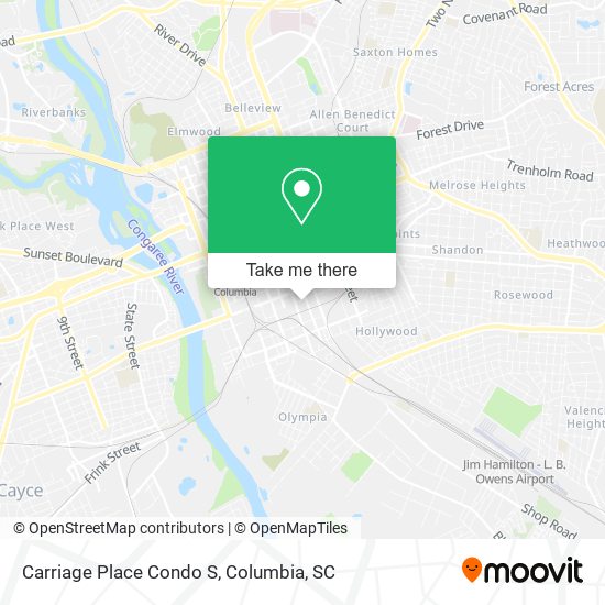 Carriage Place Condo S map