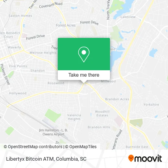 Libertyx Bitcoin ATM map
