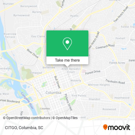 CITGO map