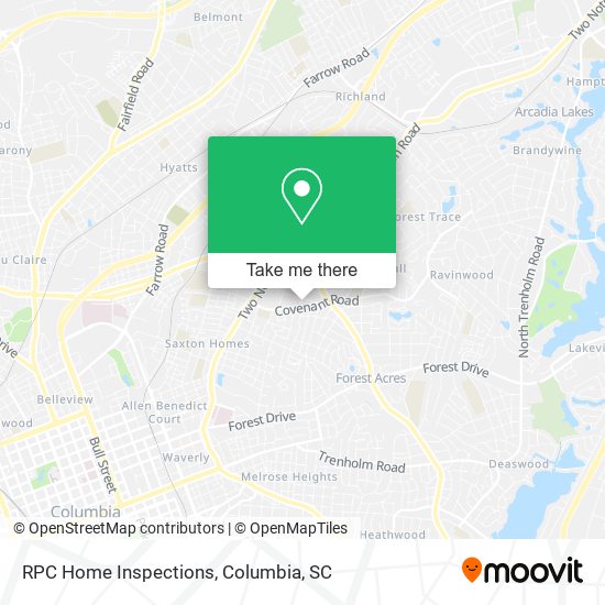 RPC Home Inspections map