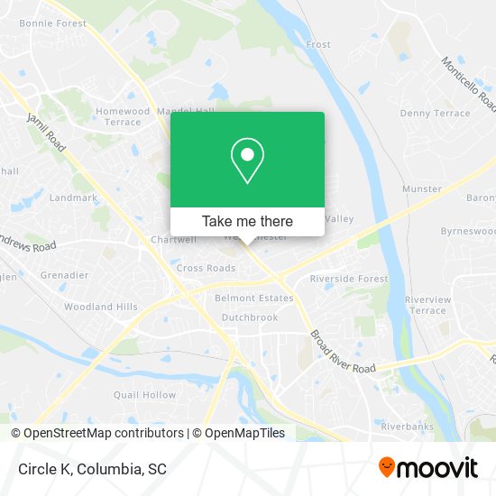 Circle K map