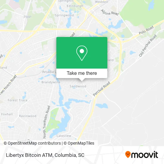 Libertyx Bitcoin ATM map