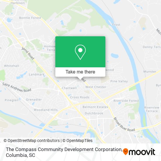 The Compass Community Development Corporation map