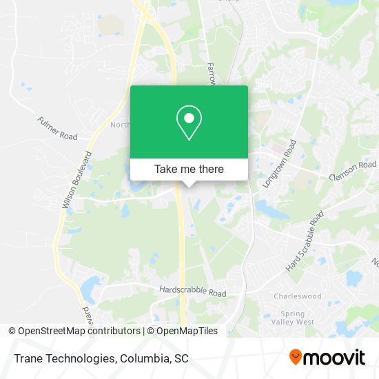 Trane Technologies map