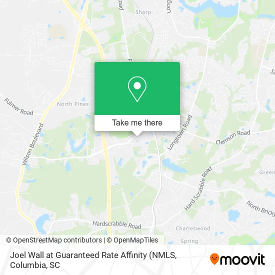 Mapa de Joel Wall at Guaranteed Rate Affinity