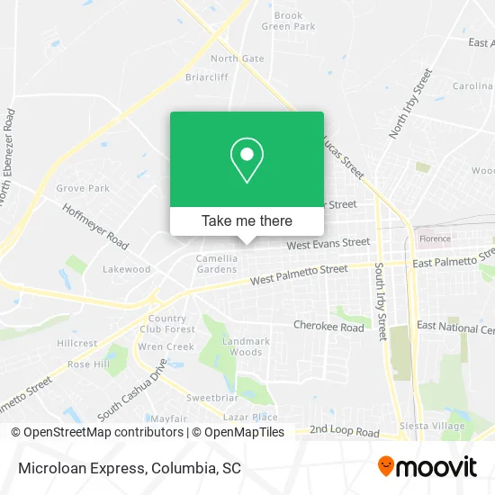 Microloan Express map