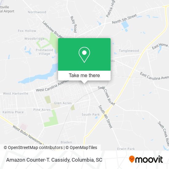 Amazon Counter-T. Cassidy map