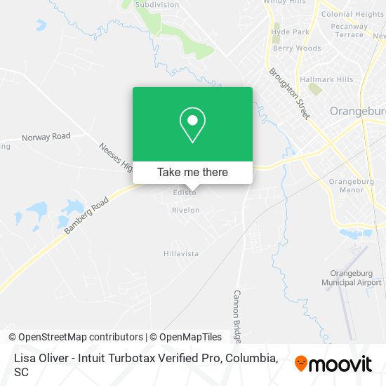 Lisa Oliver - Intuit Turbotax Verified Pro map