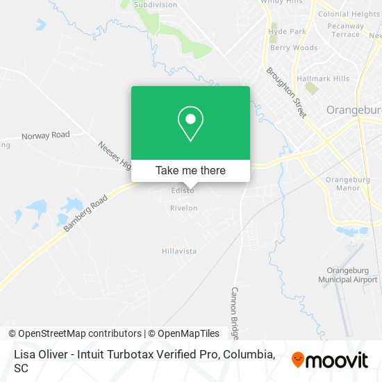 Mapa de Lisa Oliver - Intuit Turbotax Verified Pro