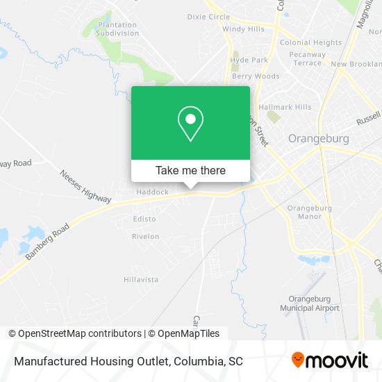 Manufactured Housing Outlet map