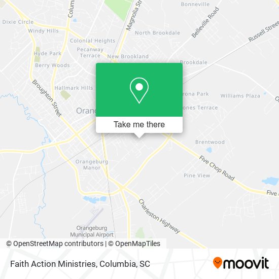 Mapa de Faith Action Ministries
