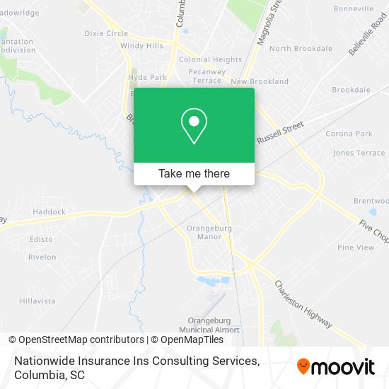 Nationwide Insurance Ins Consulting Services map