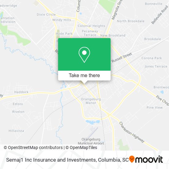 Semaj1 Inc Insurance and Investments map