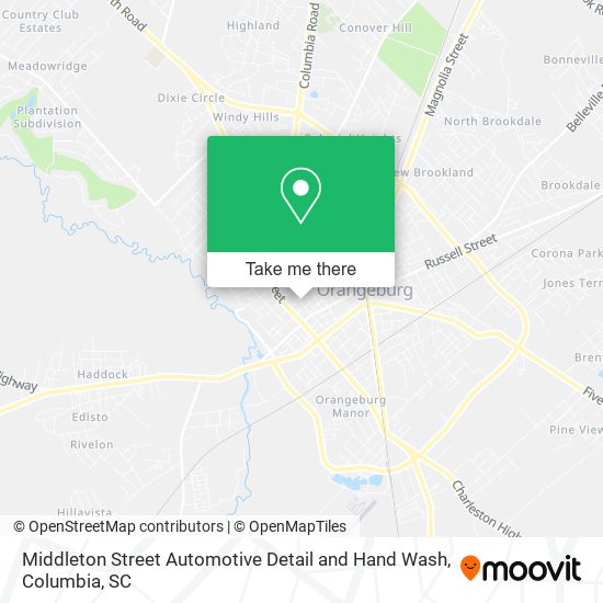 Middleton Street Automotive Detail and Hand Wash map