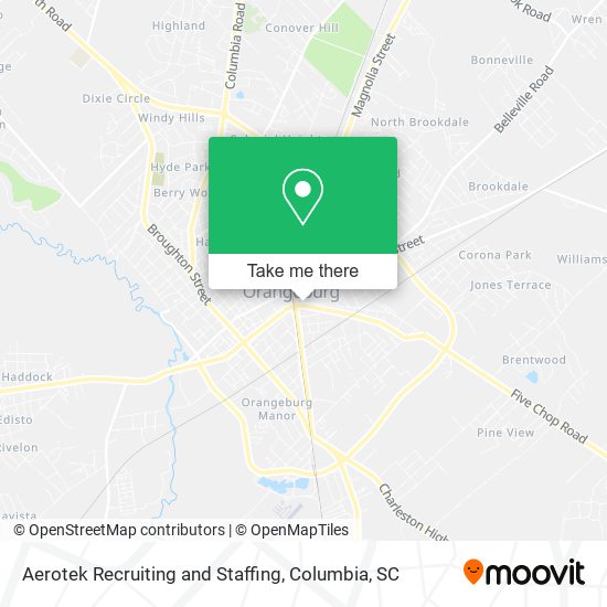 Aerotek Recruiting and Staffing map