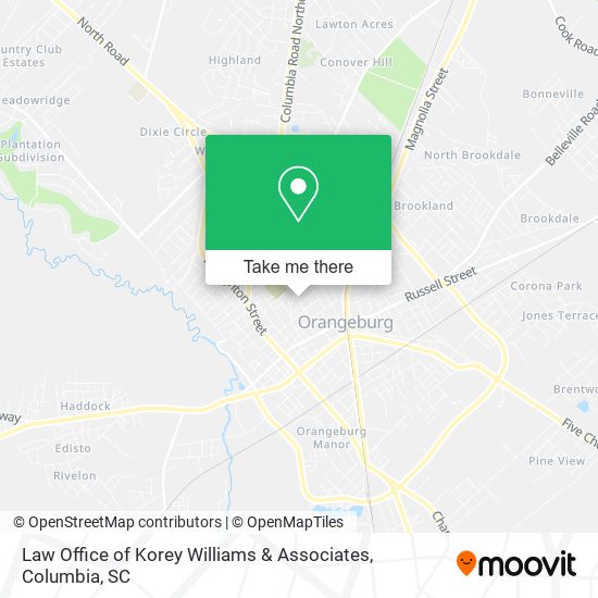 Law Office of Korey Williams & Associates map