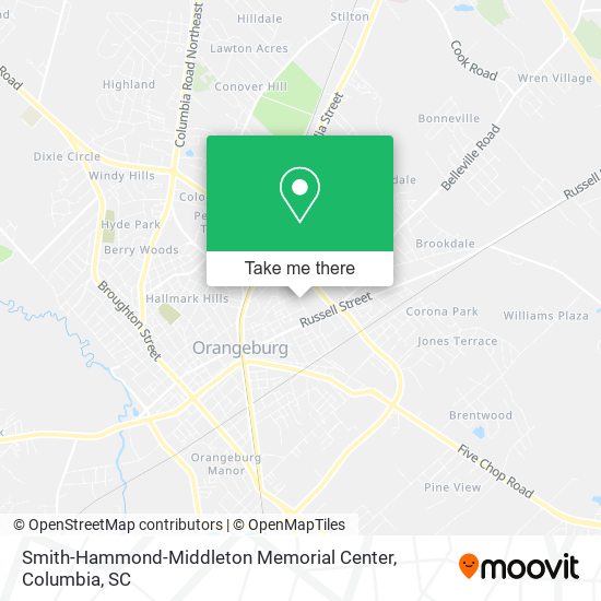 Mapa de Smith-Hammond-Middleton Memorial Center