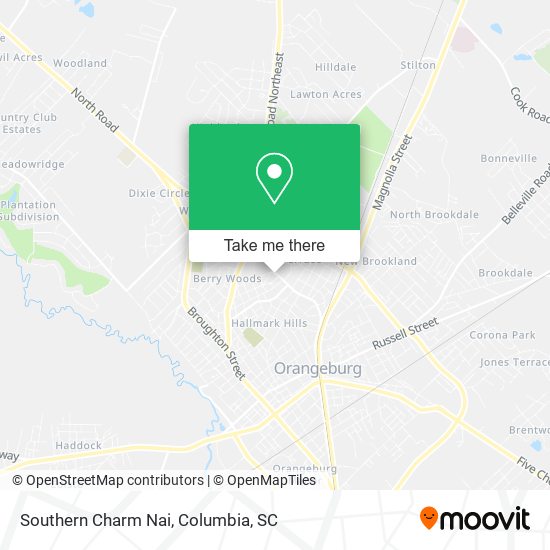 Southern Charm Nai map