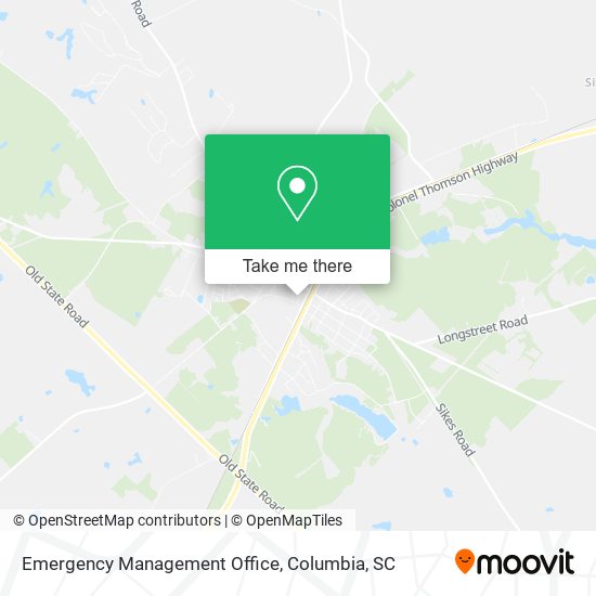 Mapa de Emergency Management Office