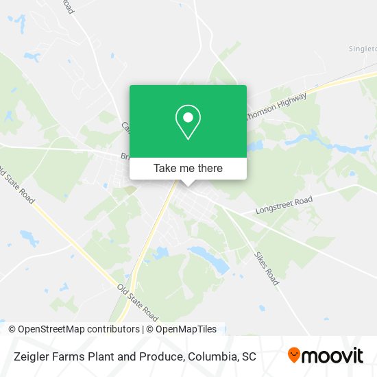 Zeigler Farms Plant and Produce map