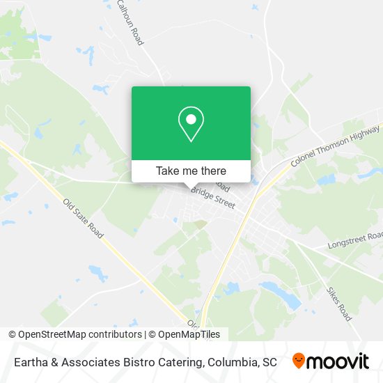 Eartha & Associates Bistro Catering map