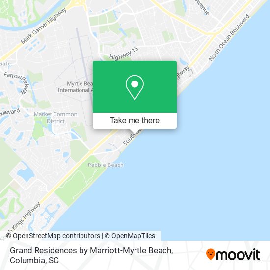Grand Residences by Marriott-Myrtle Beach map