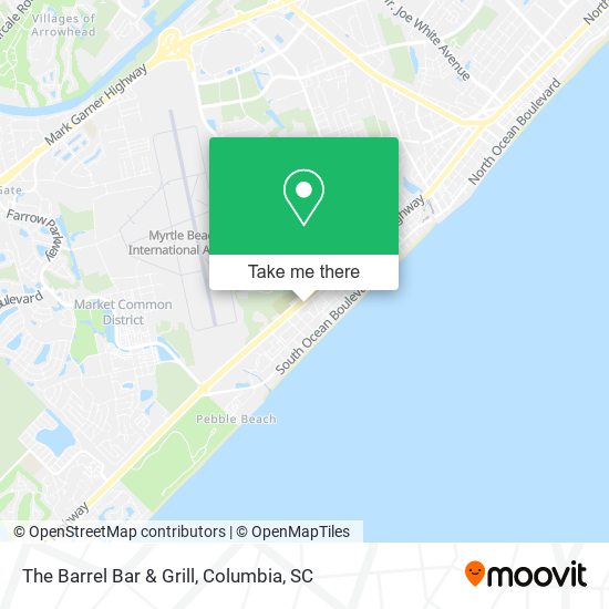 Mapa de The Barrel Bar & Grill