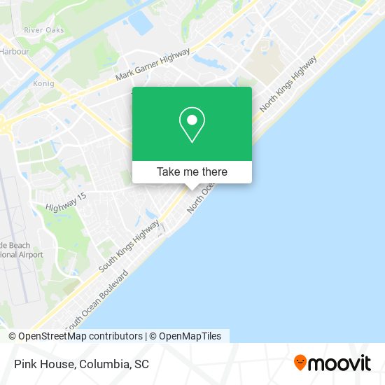 Mapa de Pink House
