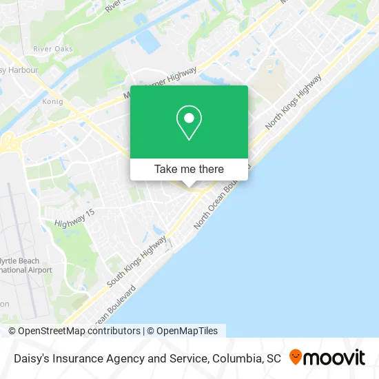 Daisy's Insurance Agency and Service map