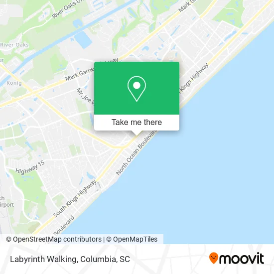 Labyrinth Walking map