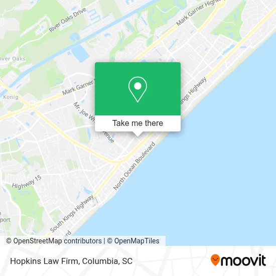 Hopkins Law Firm map