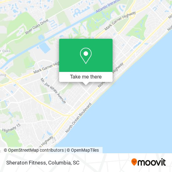 Mapa de Sheraton Fitness