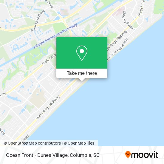 Ocean Front - Dunes Village map