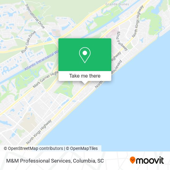 M&M Professional Services map