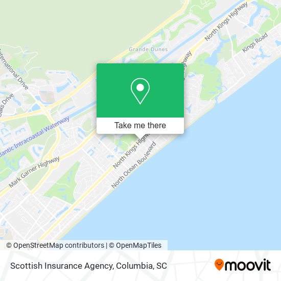 Scottish Insurance Agency map